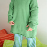 Rolly Knit Jumper | Apple Green