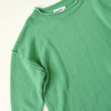 Rolly Knit Jumper | Apple Green