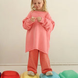 Rolly Knit Jumper |Strawberry Milk