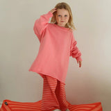 Rolly Knit Jumper |Strawberry Milk