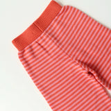 Rolly Knit Pants | Strawberry Stripe