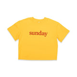 Sunday Tee - Yellow