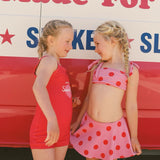 Pink Polka Bikini Set