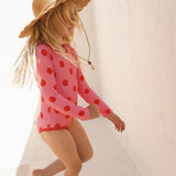 Pink Polka Onepiece