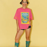 Women's Geo Spicy Tee - Pink