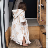 Oasis Poncho Towel | Cream/Tan