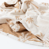 Oasis Poncho Towel | Cream/Tan