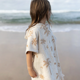 Oasis Poncho Towel | Cream/Tan