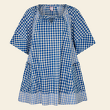 Powder Check Dress