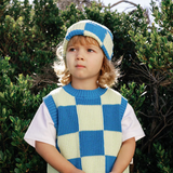 Sunday Beanie - Blue/Lime