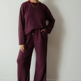 CASPIA LONG SLEEVE KNIT TOP