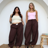Jinni Balloon pants | Chocolate