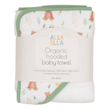 Hooded Towel- Forest Friends