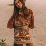 Eye Of The Jungle Wrap Skirt - HAZEL