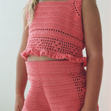 Crochet Top - Hibiscus