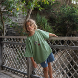 Warm Sun Artist Collab Tee | Hunter