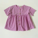 Sunny Smock Dress – Lavender