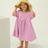 Sunny Smock Dress – Lavender