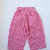The Daily Pants | Raspberry Gingham
