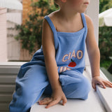 Ciao Tutti Overalls Pool Blue