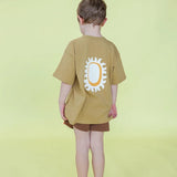 Organic Milano Knit Shorts - Brownie
