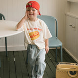 Hot Dog Mid Sleeve Tee Buttercream