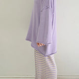 Rolly Knit Jumper - Lilac
