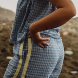 Atmosea Short - Blue Gingham