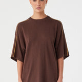 Pippa Oversized Tee - Espresso