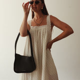 Juno Dress - Off White Polka Dot