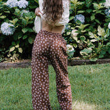 Bobbi Pant | Fleur Mocha