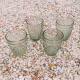 Tumbler Glass Set of 4 Peppermint