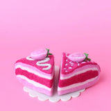 Strawberry Shortcake Slices- 2 pce set | Felt Toys