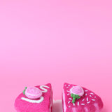 Strawberry Shortcake Slices- 2 pce set | Felt Toys