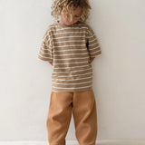 Basic Tee | Cocoa Stripe