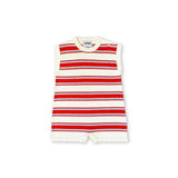 Organic Island Stripe Playsuit