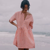 Darcey Dress - Starburst Gingham