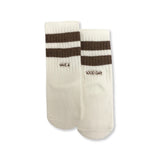 Have A Good Day Socks - Milk/Clay