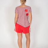 Terry Towelling Shorts - Chilli