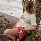 Terry Towelling Shorts - Strawberry