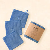 Wash Cloths - Blue Shadow