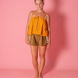 Terry Towelling Shorts -  Army Green