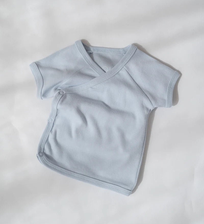 illoura The Label - Kimono Top | Powder Blue - Little Love of Mine
