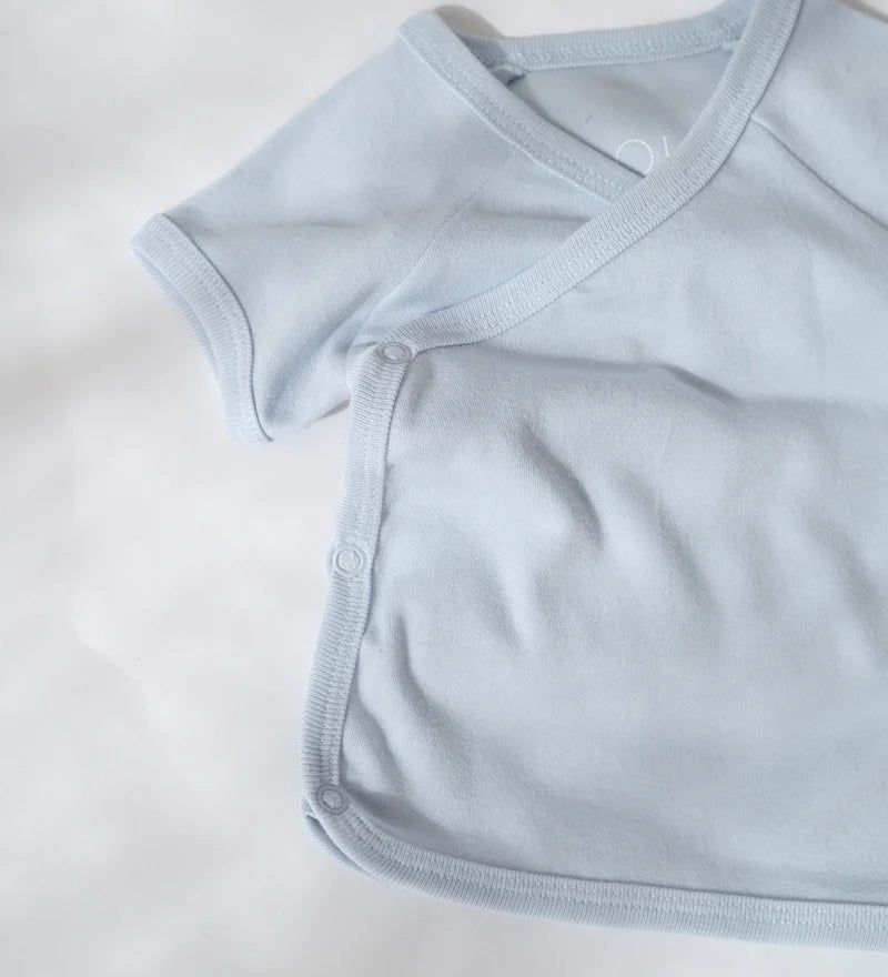 illoura The Label - Kimono Top | Powder Blue - Little Love of Mine